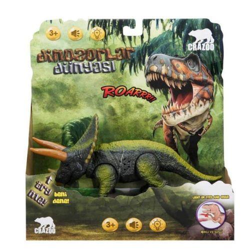 Triceraptors Dinozor Işıklı Sesli - RS6171