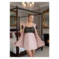 Pudra Kadife Sabahlık & Gecelik Takım 2' Li - 1430