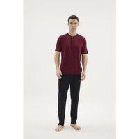 Kocabey Kkt-26153 Erkek Midi Yaka Pijama Takımı