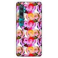 Lopard Xiaomi Mi Note 10 Pro Uyumlu Kılıf Sürreal Yüzler ♀ (2) Kabı Desenli