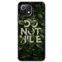 Potkal Hediye Fabrikası Xiaomi Mi 11 Lite Kılıf HD Desen Baskılı Arka Kapak - Do Not Hide