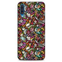 Graffitix (10) Desenli Silikon Kapak Samsung Galaxy A30s Kılıf