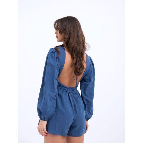 6528 TULUM ELBİSE-İNDİGO