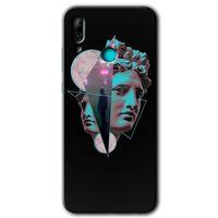 Huawei P smart 2019 Kılıf HD Desen Baskılı Arka Kapak - Heykel