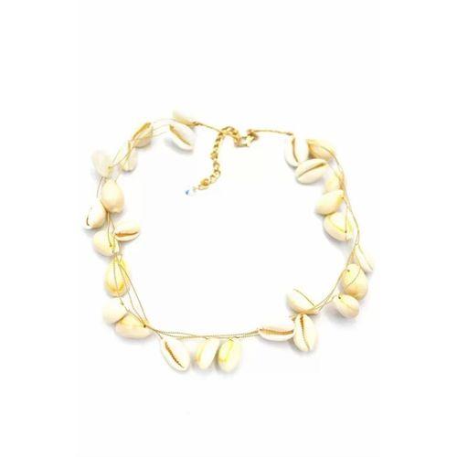 Deniz Kabuğu Kolye - Beyaz