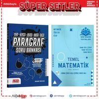 Çöz Kazan Temel Matematik ve AKM Paragraf Soru Bankası Seti 2 Kitap