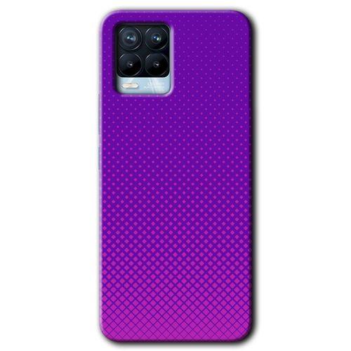 BeRa Aksesuar Realme 8 Kılıf Baskılı Kapak - Semantic +Tam Kaplayan Mat Seramik