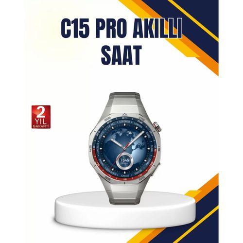Gümüş Akıllı Saat 46mm Kasa