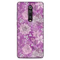 Xiaomi Mi 9T Uyumlu Kılıf Pembe Delisi (8) Baskılı Kılıf Çiçek