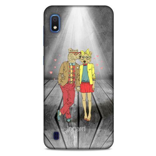 Samsung Galaxy A10 Kılıf FunnyMaX (35) Fit Design Kılıf Gri