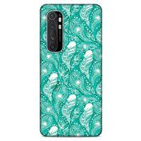 Xiaomi Mi Note 10 Lite Kılıf Desenli Özel Seri Tüyler (45) Liquid Air Kılıf