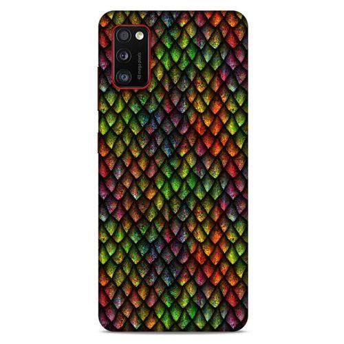 Samsung Galaxy A41 Kılıf Dragons (6) Silikon Kılıf Ejderha Skin Çok Renkli