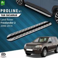 S-Dizayn Land Rover Freelander 2 OEM Still Pro V2 Aluminyum Yan Basamak 173 Cm 2006-2014