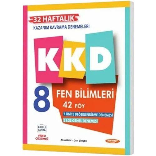 8. Sınıf Fen Bilimleri KKD Haftalık Kazanım Kavrama Denemeleri Kurmay ELT Yayınları
