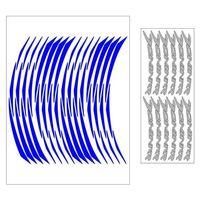 BAJAJ Bajaj Reflektör Mavi Dominar Uyumlu Büyük 1 Set Jant Şeridi