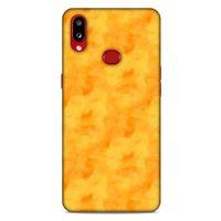 Mermer Desenli (10) Tema Full Koruma Kılıfı Turuncu Samsung Galaxy A10s Kılıf