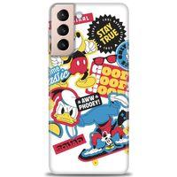 Samsung Galaxy S21 Kılıf HD Baskılı Kılıf - Stay True + Tam Ekran Koruyucu