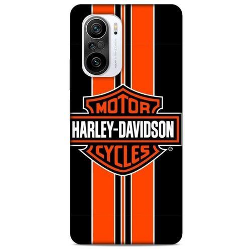 Xiaomi Redmi K40 Uyumlu Kılıf Motorsiklet (36) Glitter Kılıf Harley Davidson
