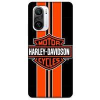 Xiaomi Redmi K40 Uyumlu Kılıf Motorsiklet (36) Glitter Kılıf Harley Davidson