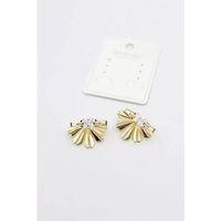 Taşlı Küpe - Altın