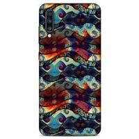 Samsung Galaxy A70 Kılıf Baskılı Özel Seri Taşlı (41) Tank Kılıf