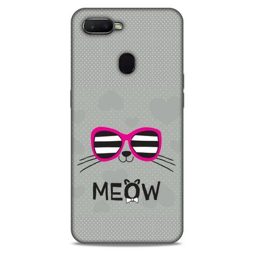 Lopard Oppo Ax7 Uyumlu Kılıf Kediler (15) Antişok Kılıf Meow Cat