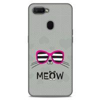 Lopard Oppo Ax7 Uyumlu Kılıf Kediler (15) Antişok Kılıf Meow Cat