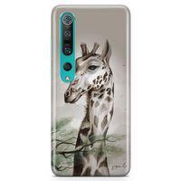 Xiaomi Mi 10 Kılıf Uzun Uzun Arka Kapak Koruma Desenli Full Koruyucu