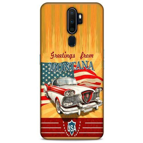 Retro (13) Desen Silikon Kap Renkli Oppo A5 2020 Kılıf