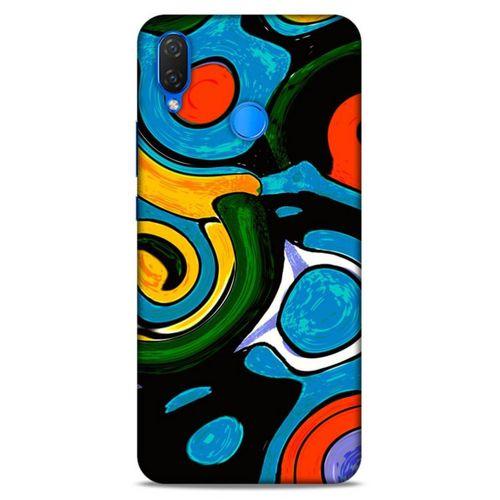 Lopard Huawei Psmart 2019 Uyumlu Kılıf Soyut Sanat (24) Desenli Darbe Emici Kılıf