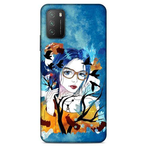 Lopard Xiaomi Poco M3 Uyumlu Kılıf Sürreal Yüzler ♀ (27) Tasarımlı Kılıf Baskılı