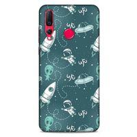 Huawei P Smart Z Uyumlu Kılıf Mavi Delisi (29) Arka Koruma Kılıfı Evren