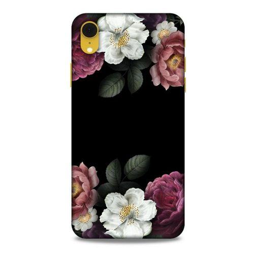 Lopard Apple iPhone XR Uyumlu Kılıf Bahar (22) Tam Koruma Kılıfı Güller