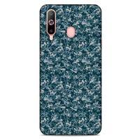 Kamuflaj 40 Samsung Galaxy A60 Kılıf Silikon Kapak