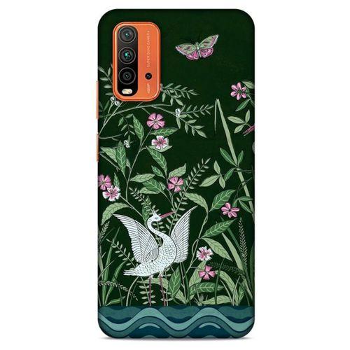Xiaomi Redmi Note 9 4g Uyumlu Kılıf Yeşil Delisi (32) Soft Silikon Kılıf Ördek yeşili