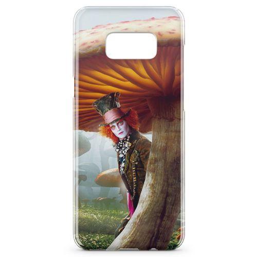 Samsung Galaxy S8 Kılıf Alice Harikalar Diyarında Arka Kapak Koruma Desenli Full Koruyucu