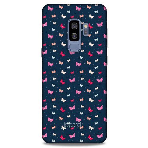 Samsung Galaxy S9 Plus Kılıf Kelebek Etkisi (42) Rugged Armor Kılıf Mor Pembe