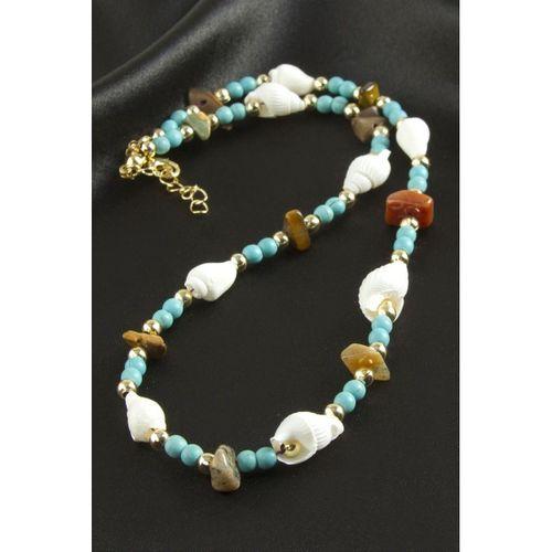 Deniz Kabuğu Boncuk Kolye