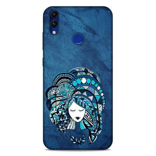 Lopard Huawei Honor 8C Uyumlu Kılıf Sürreal Yüzler ♀ (35) Fit Design Kılıf Baskılı