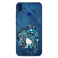 Lopard Huawei Honor 8C Uyumlu Kılıf Sürreal Yüzler ♀ (35) Fit Design Kılıf Baskılı