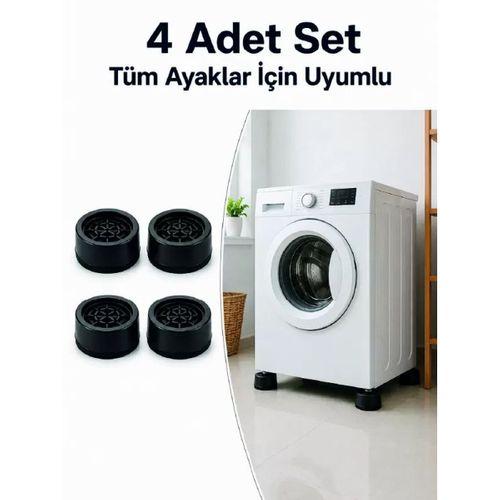 Kaymaz Tabanlı 4 Adet Makine Ayak Yükseltici