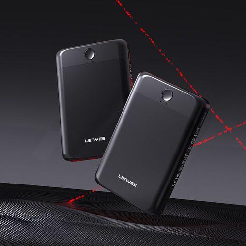 Lenyes PW1008D PD 20W LED Ekranlı Yapay Zeka Destekli Ultra İnce Wireless Powerbank 15W 10.000mAh