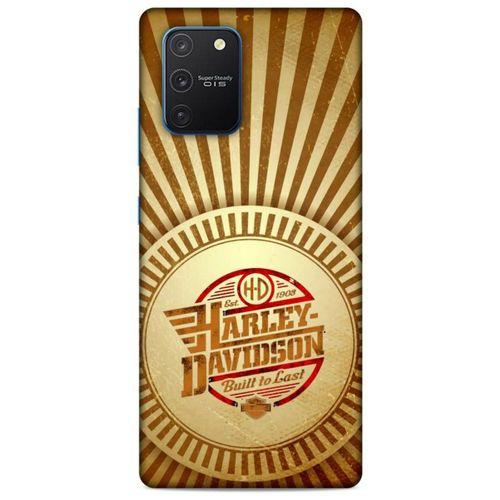 Samsung Galaxy S10 Lite Uyumlu Kılıf Motorsiklet (42) Rugged Armor Kılıf Harley