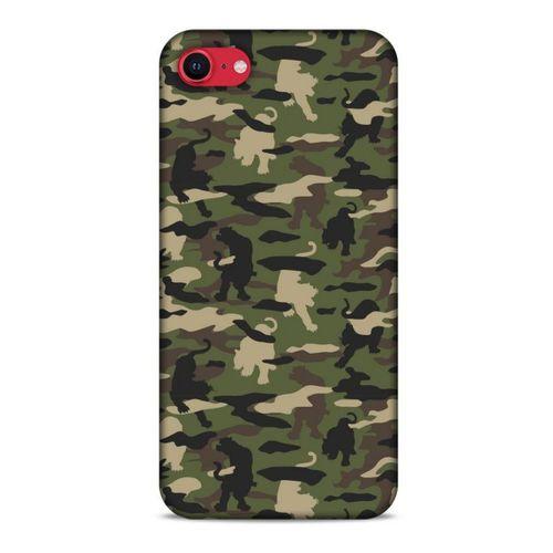 Kamuflaj 85 Apple iPhone SE 2020 Kılıf Silikon Kapak