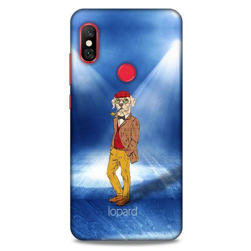 Xiaomi Redmi Note 6 Pro Kılıf FunnyMaX (28) Arka Kapak Mavi