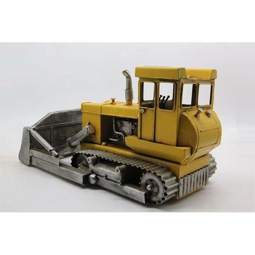 Dekoratif Metal Buldozer