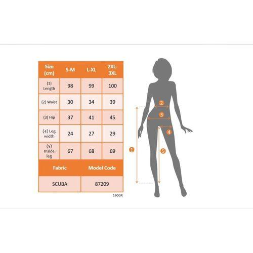 Kadın Yüksek Bel Belden Toka Detaylı Dalgıç Tayt