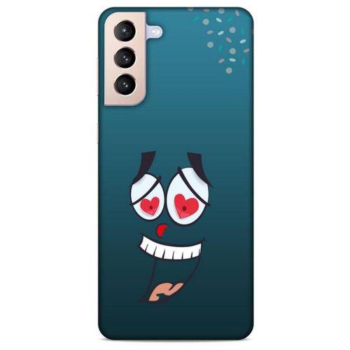 Lopard Samsung Galaxy S21 Plus Uyumlu Kılıf Emojix (7) Telefon Kılıfı