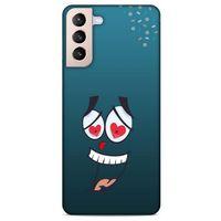 Lopard Samsung Galaxy S21 Plus Uyumlu Kılıf Emojix (7) Telefon Kılıfı