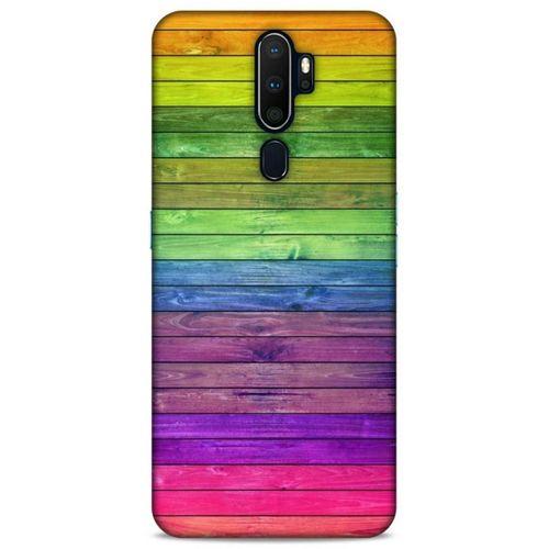 Lopard Oppo A9 2020 Uyumlu Kılıf Wood'X (26) Tpu Silikon Kılıf Desenli